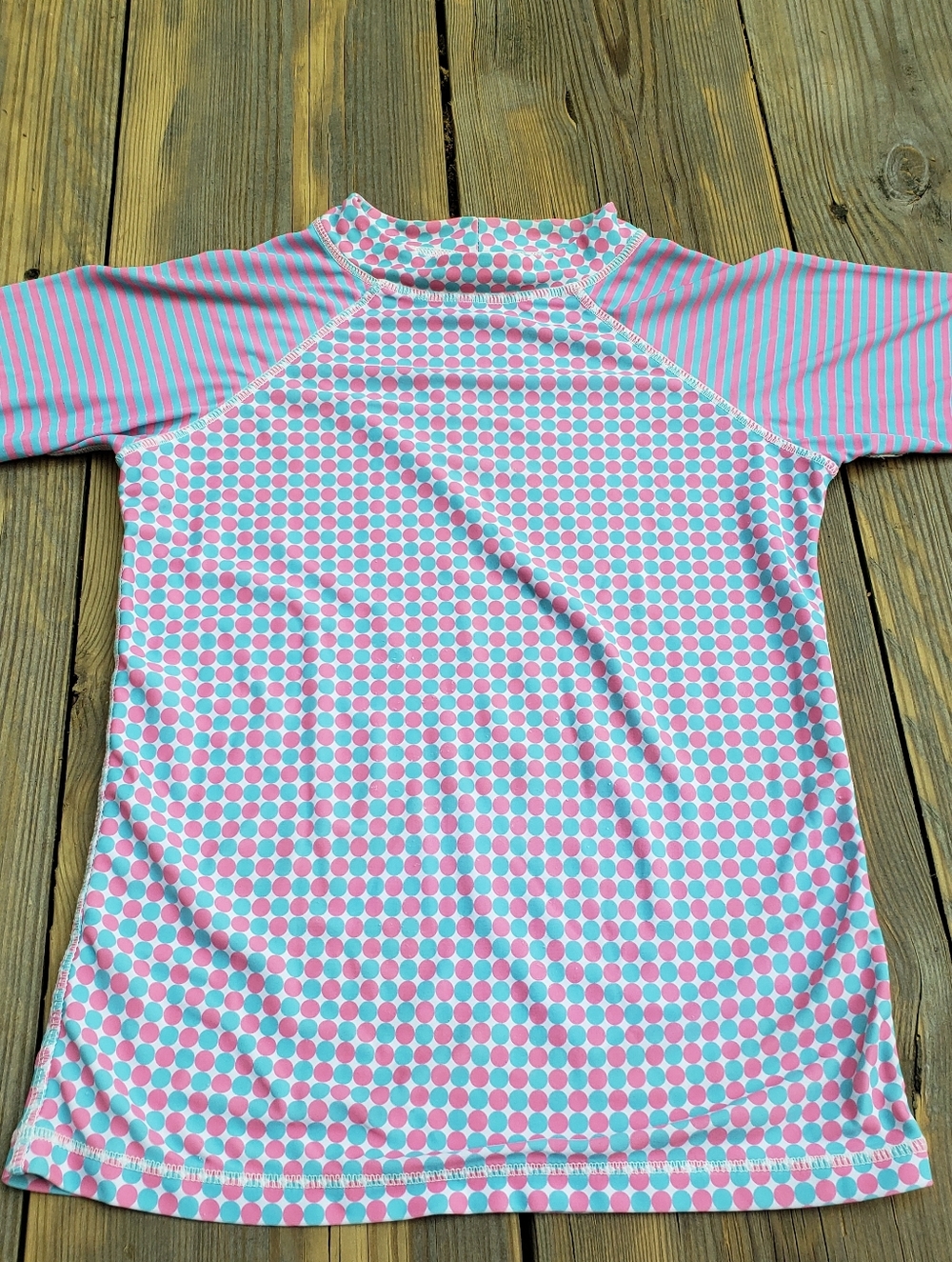 Ruffle Girl Rashguard Shirt